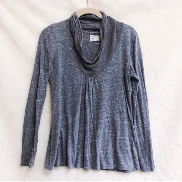 Saturday Sunday Light Gray Turtle Top - Picture 3 of 9